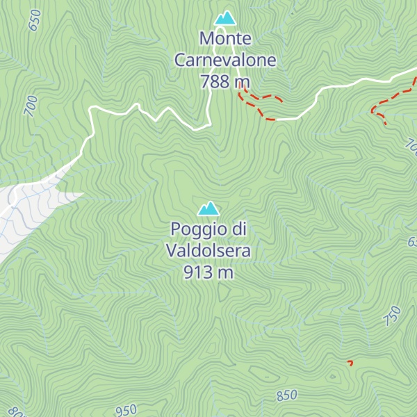 Map of Poggio di Valdolsera