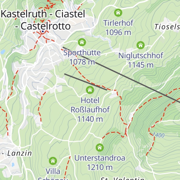 Map of Hotel Roßlaufhof