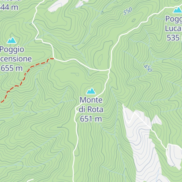 Map of Monte di Rota