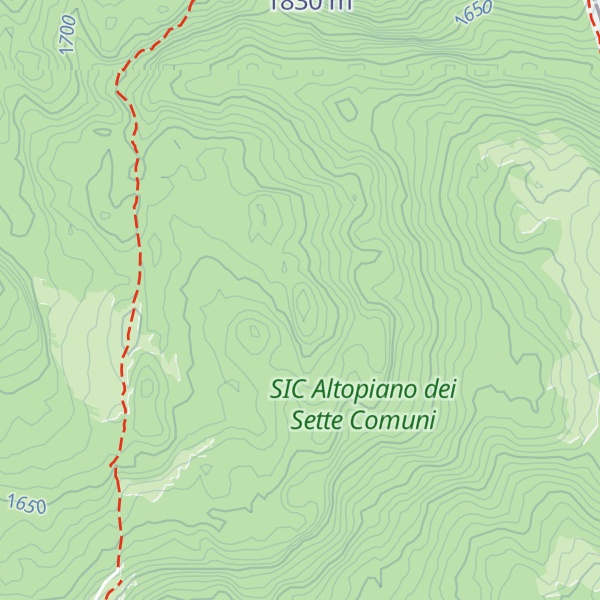 Map of Monte Magari