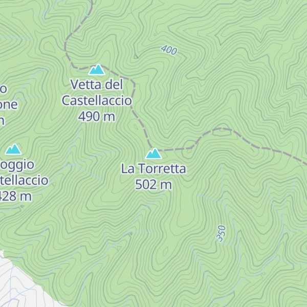 Map of La Torretta