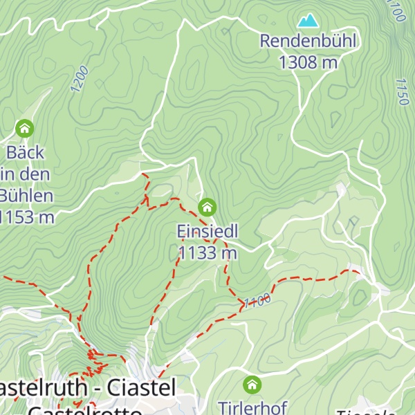 Map of Einsiedl