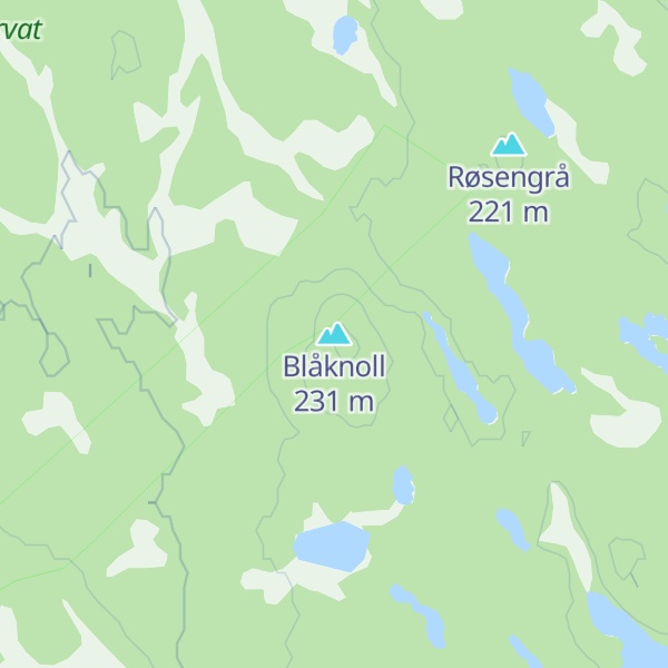 Map of Blåknoll