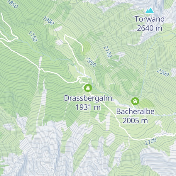 Map of Drassbergalm