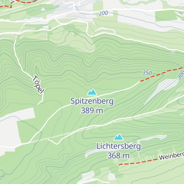 Map of Spitzenberg