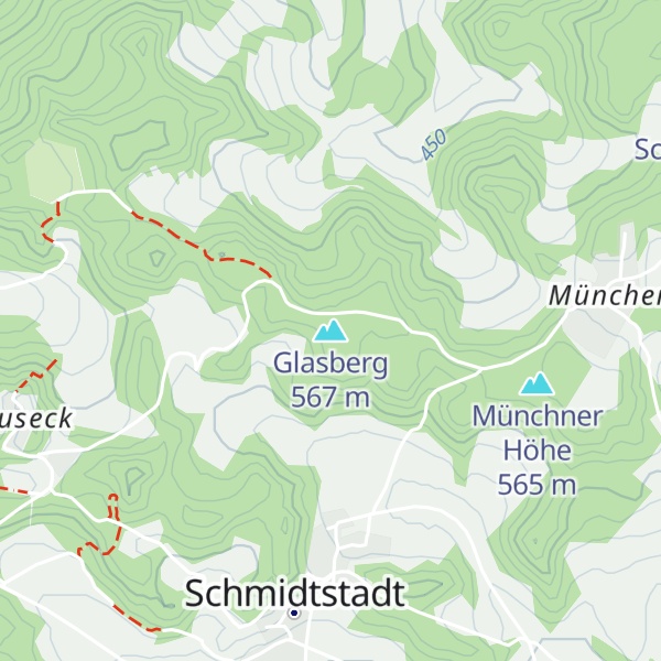 Map of Glasberg