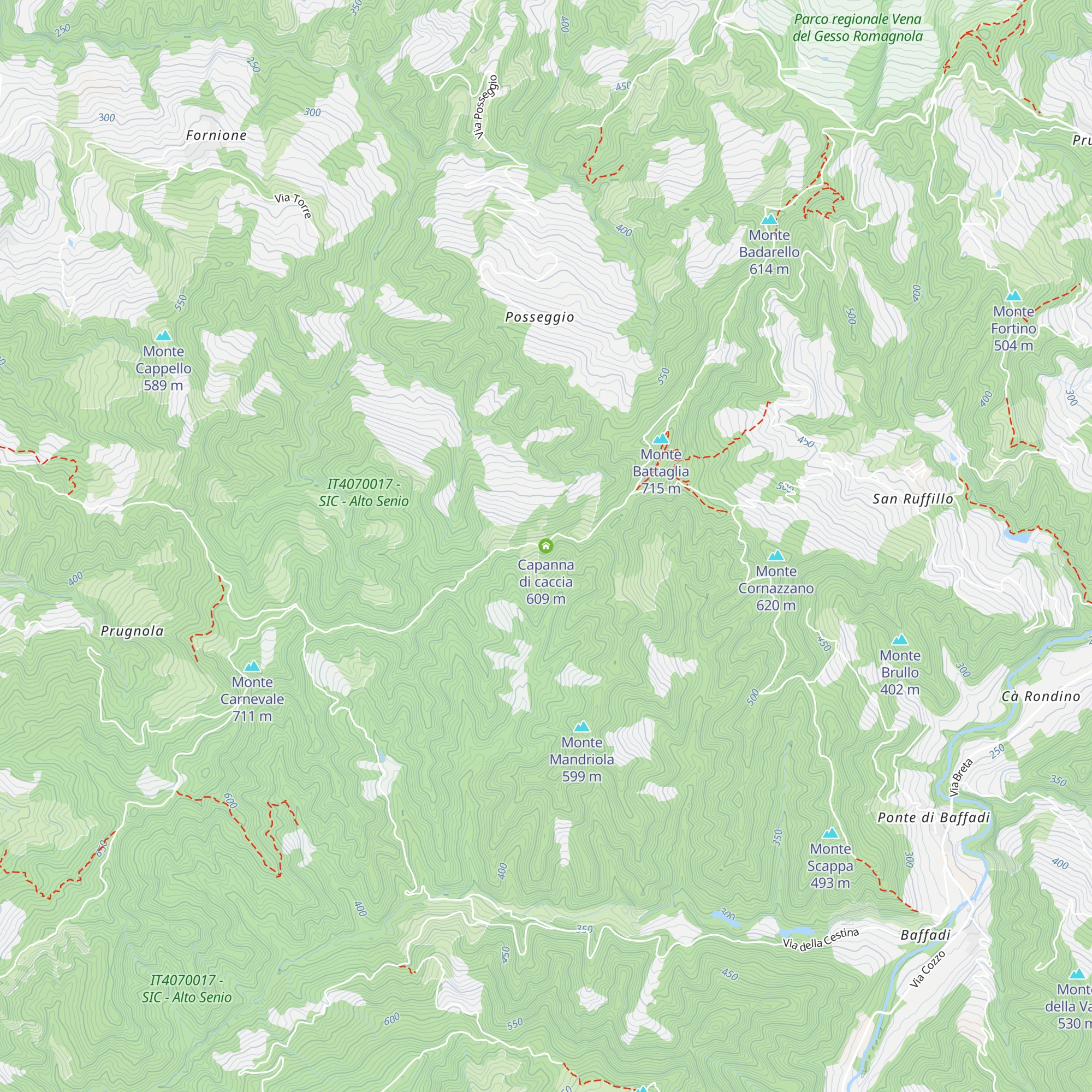 Capanna di caccia map
