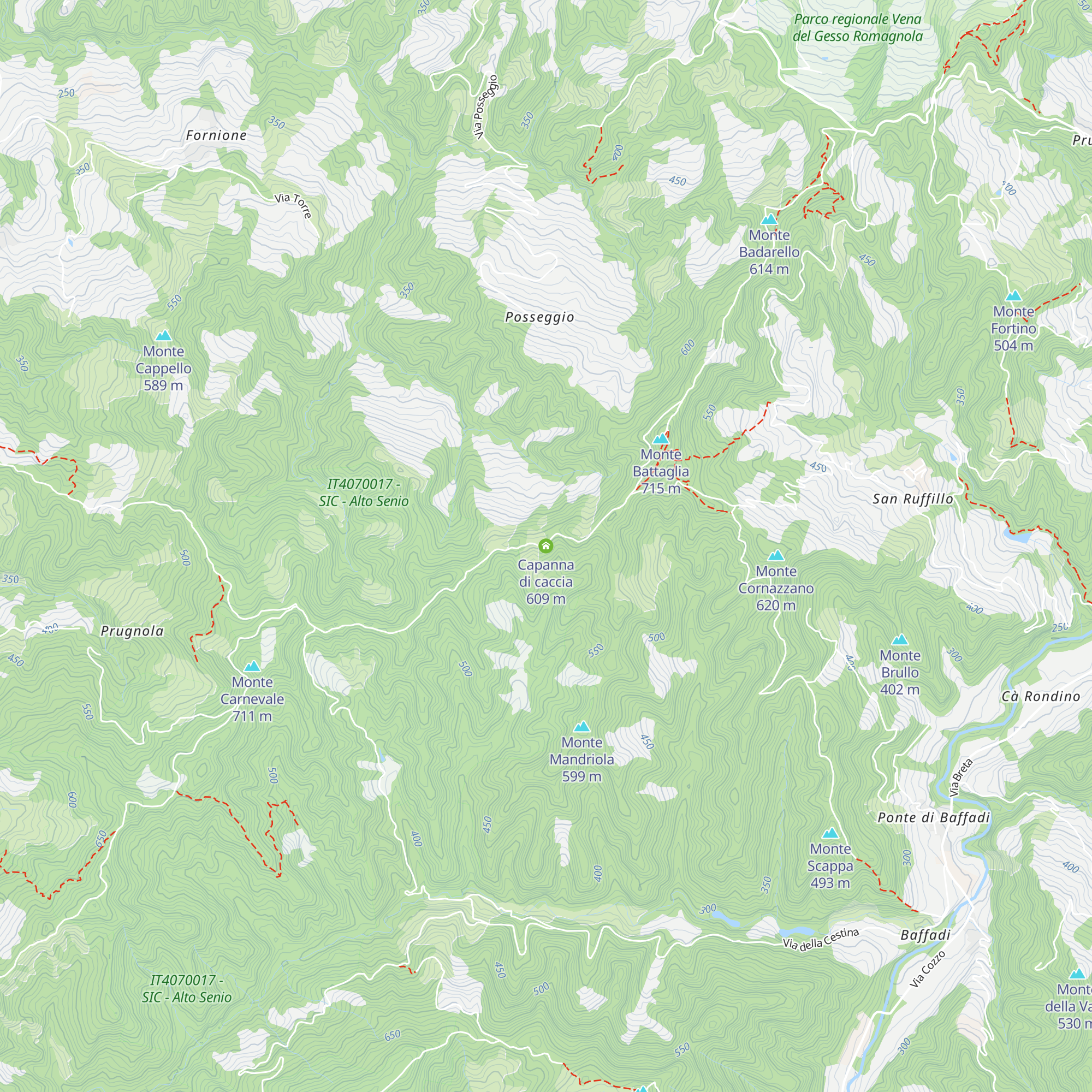 Capanna di caccia map