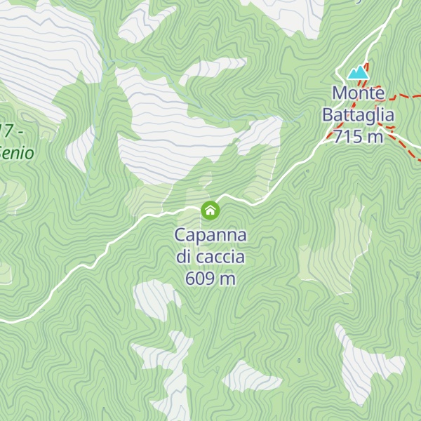 Map of Capanna di caccia