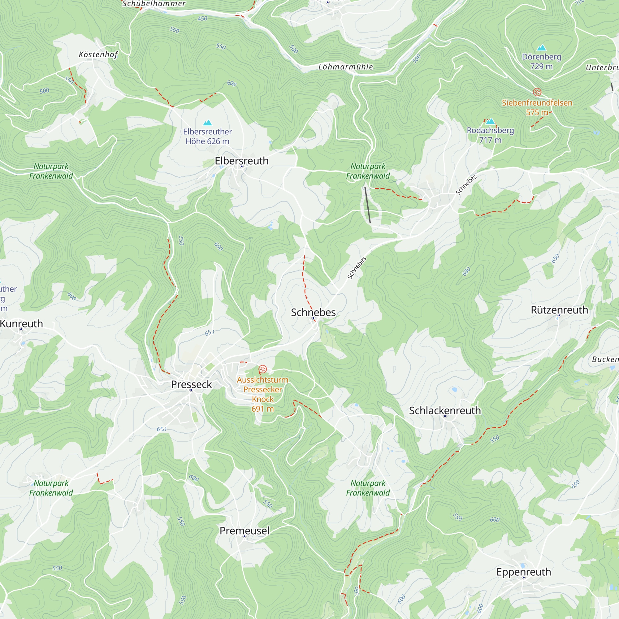 Naturfreundehaus Jakob-Spindler-Hütte map