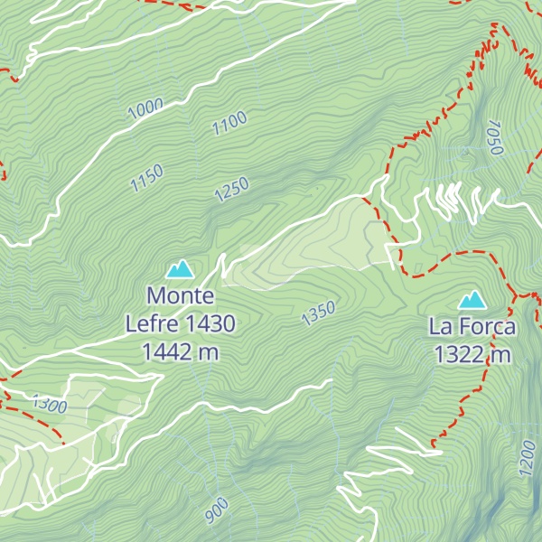 Map of Malga Valle