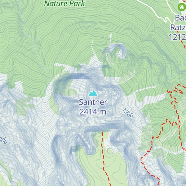 Map of Santner