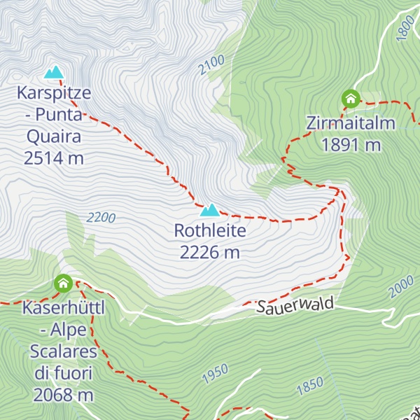 Map of Rothleite
