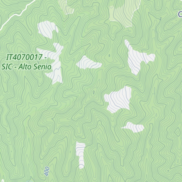 Map of Monte Mandriola