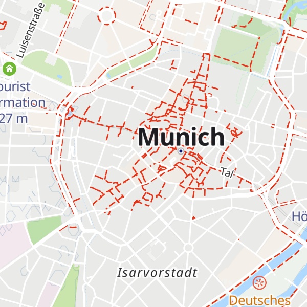 Map of Marienplatz-Alm
