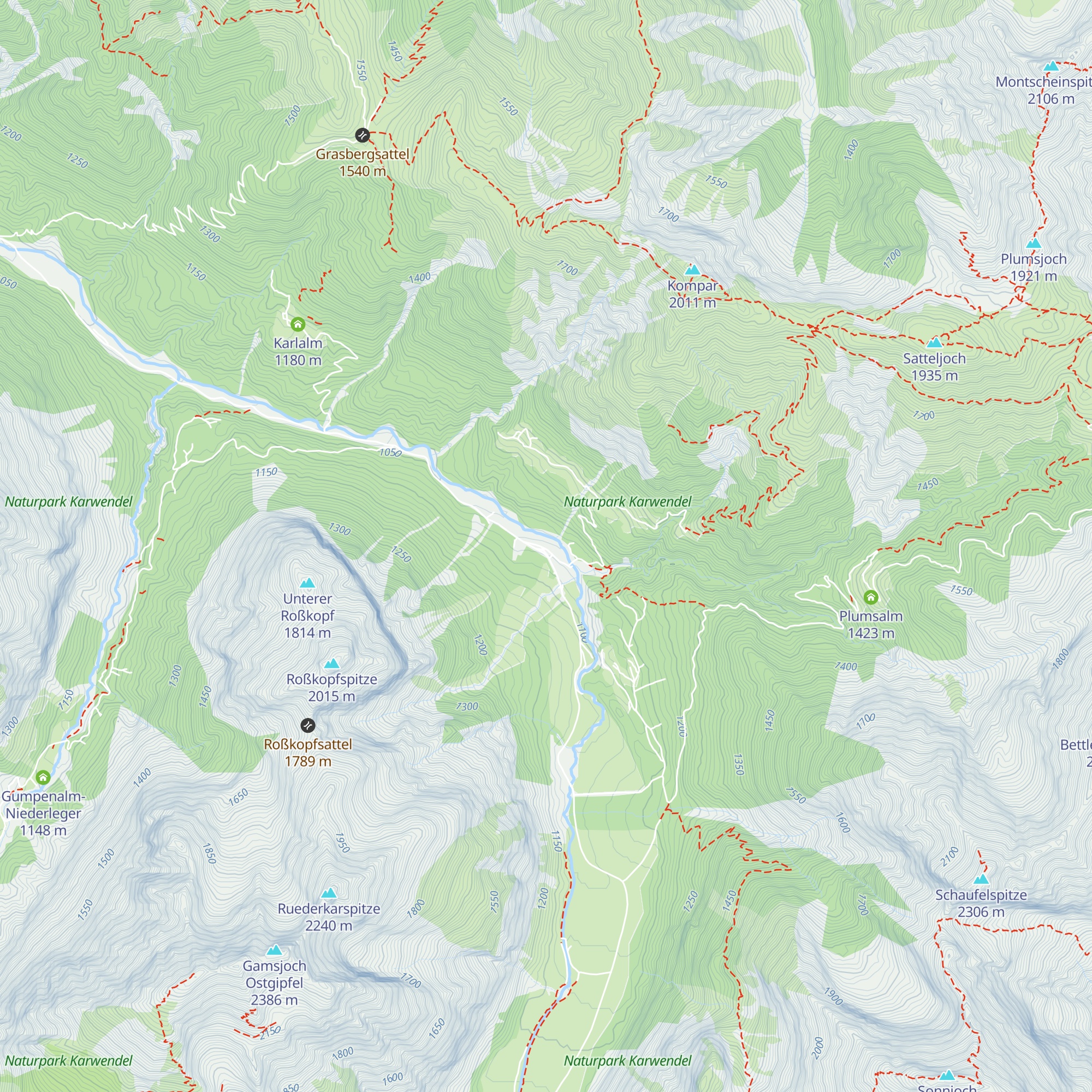 Hagelhütten map