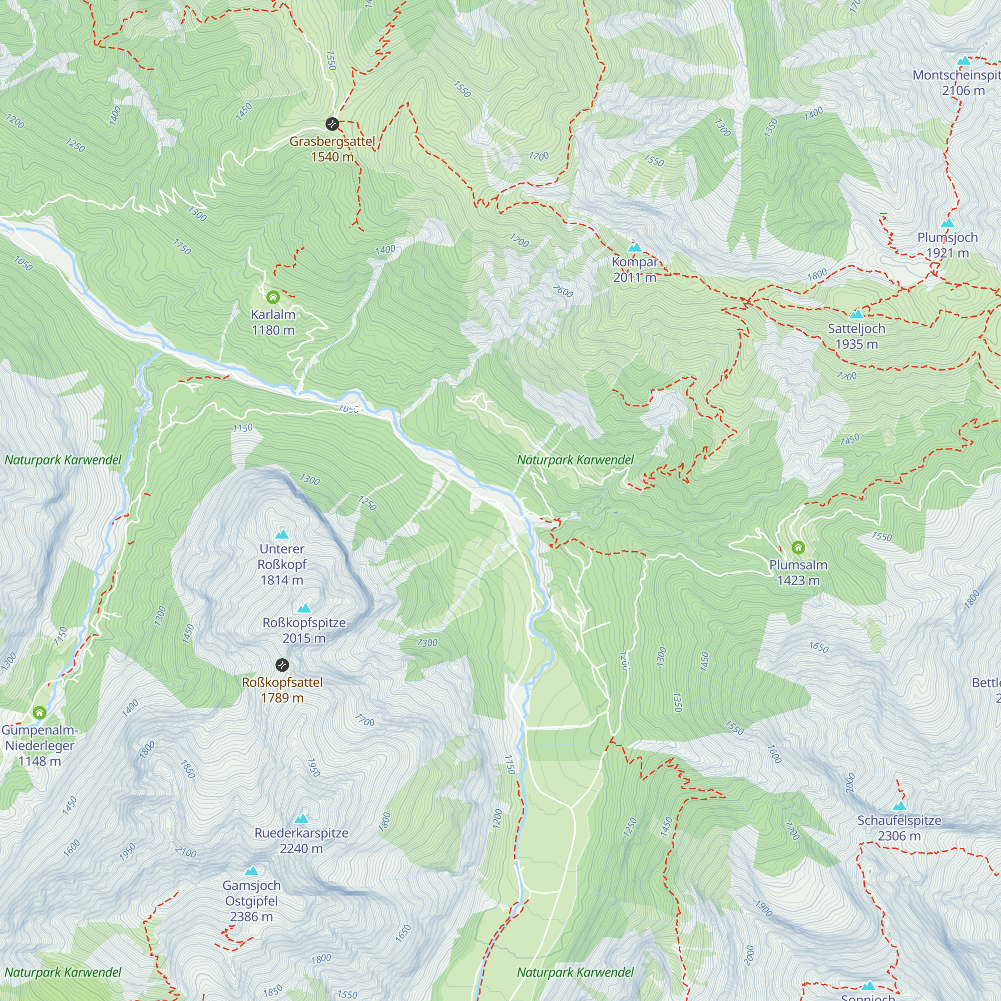 Hagelhütten map