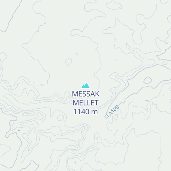 Map of MESSAK MELLET