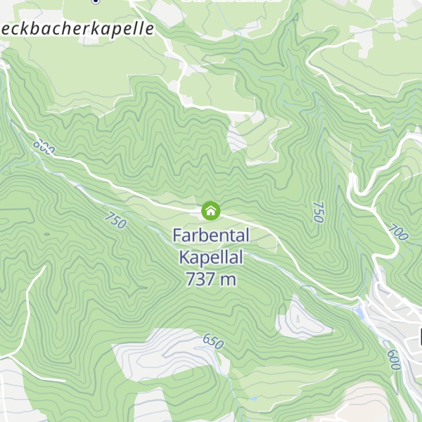 Map of Farbental Kapellal