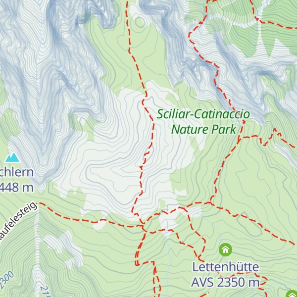 Map of Petz - Monte Pez