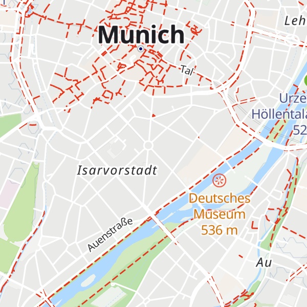 Map of Gärtnerplatz Alm