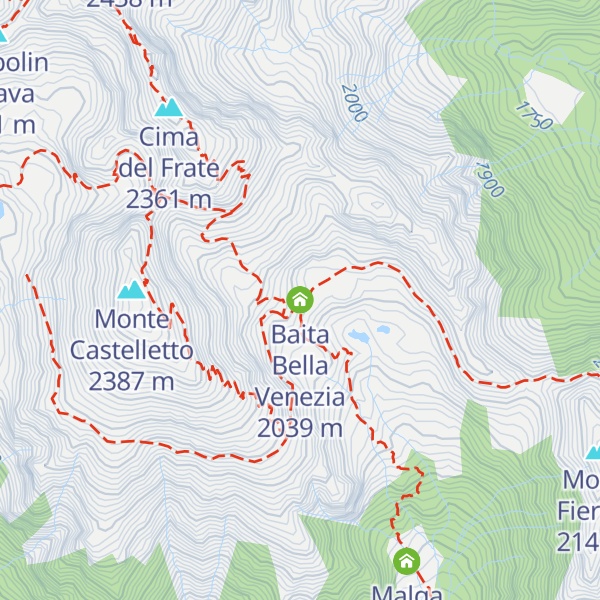 Map of Baita Bella Venezia