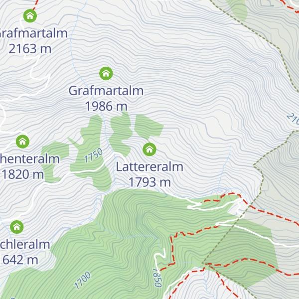 Map of Lattereralm