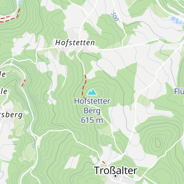 Map of Hofstetter Berg
