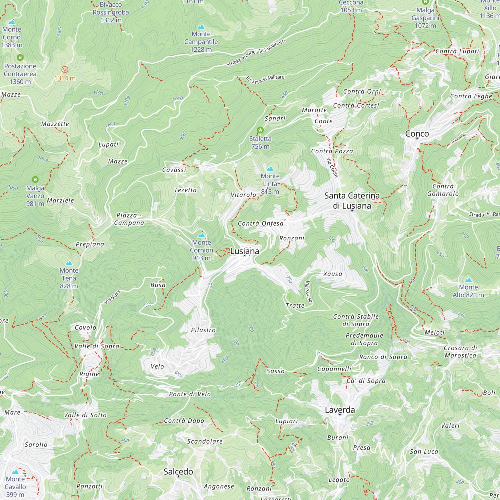 Punto Informazioni map