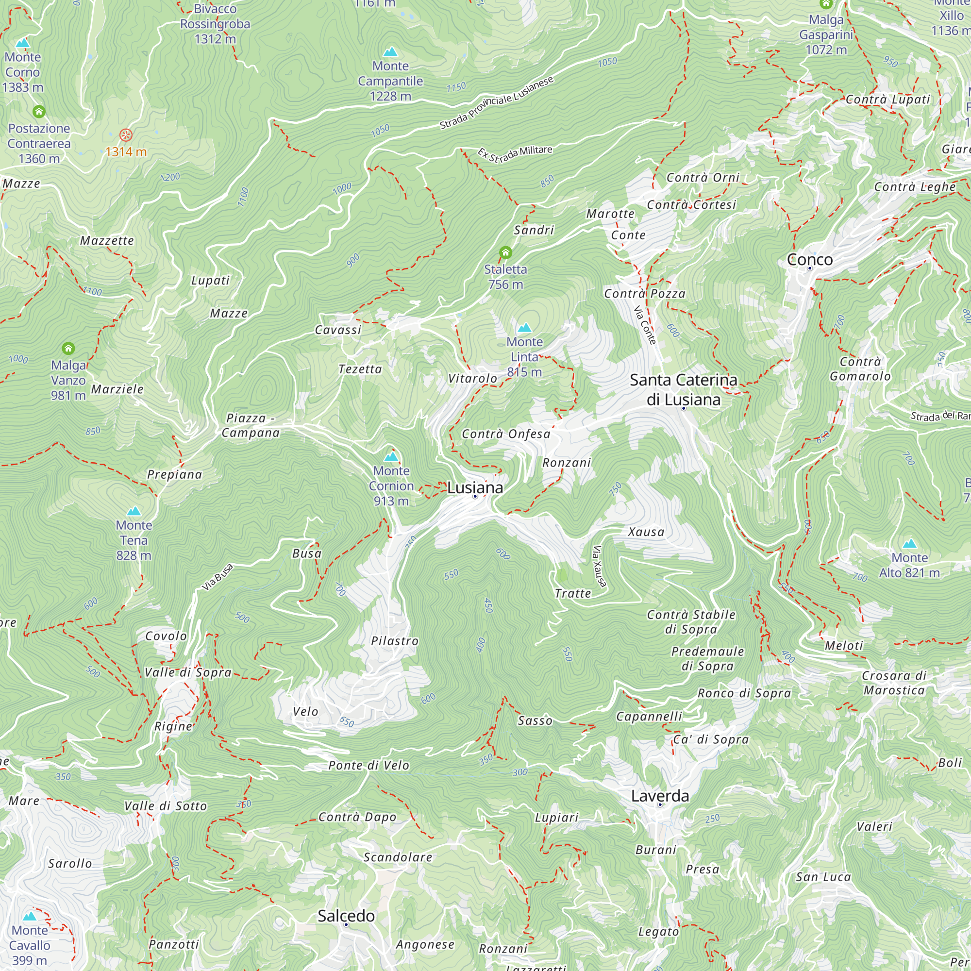 Punto Informazioni map