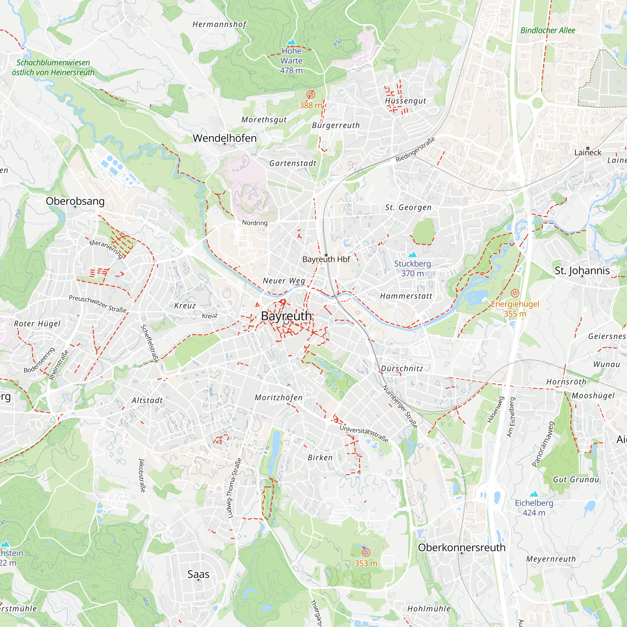 Tourist-Information map