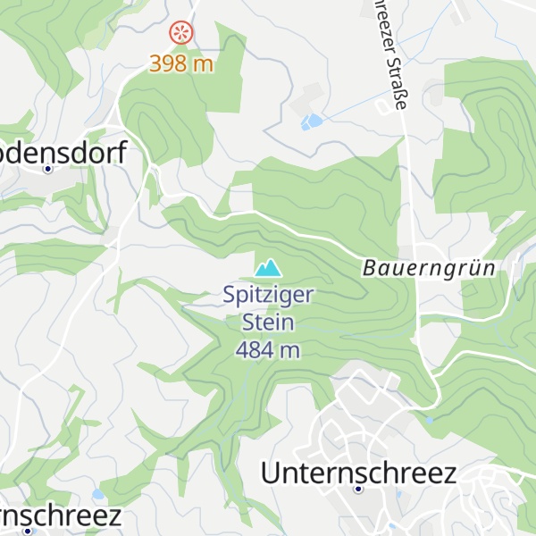 Map of Spitziger Stein