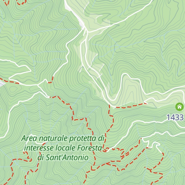 Map of Poggio della Risala
