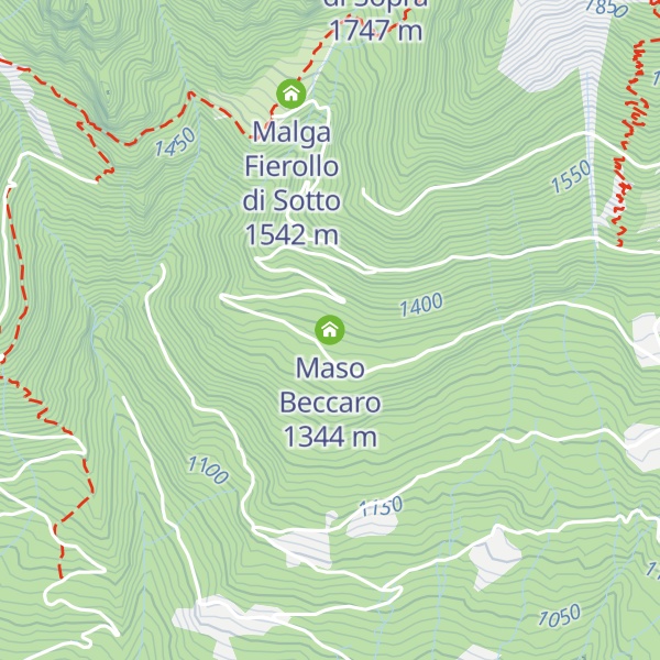 Map of Maso Beccaro