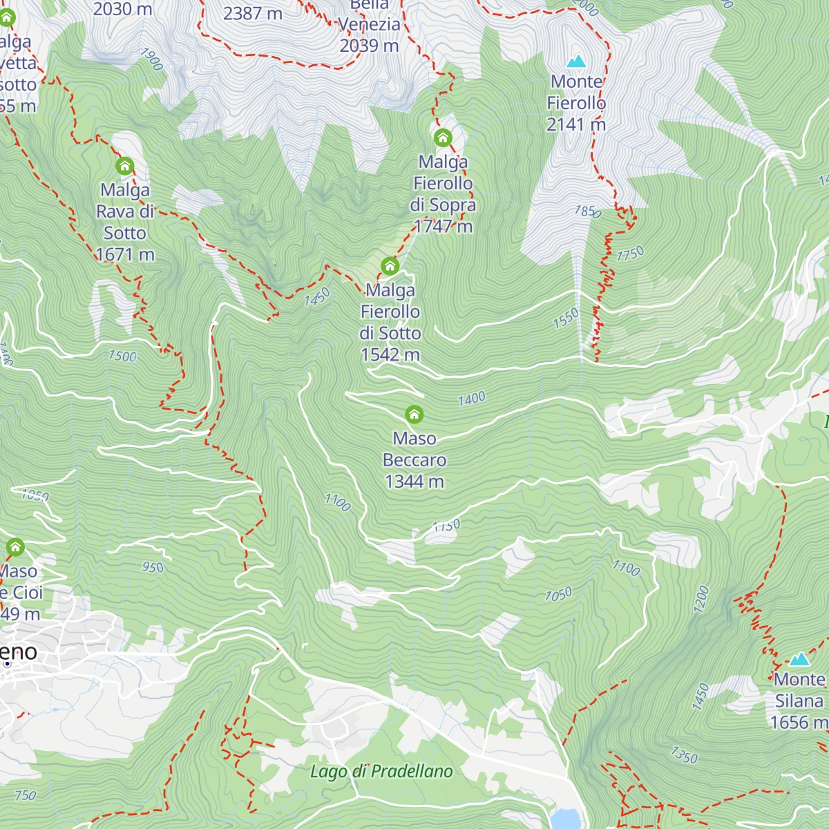 Maso Beccaro map