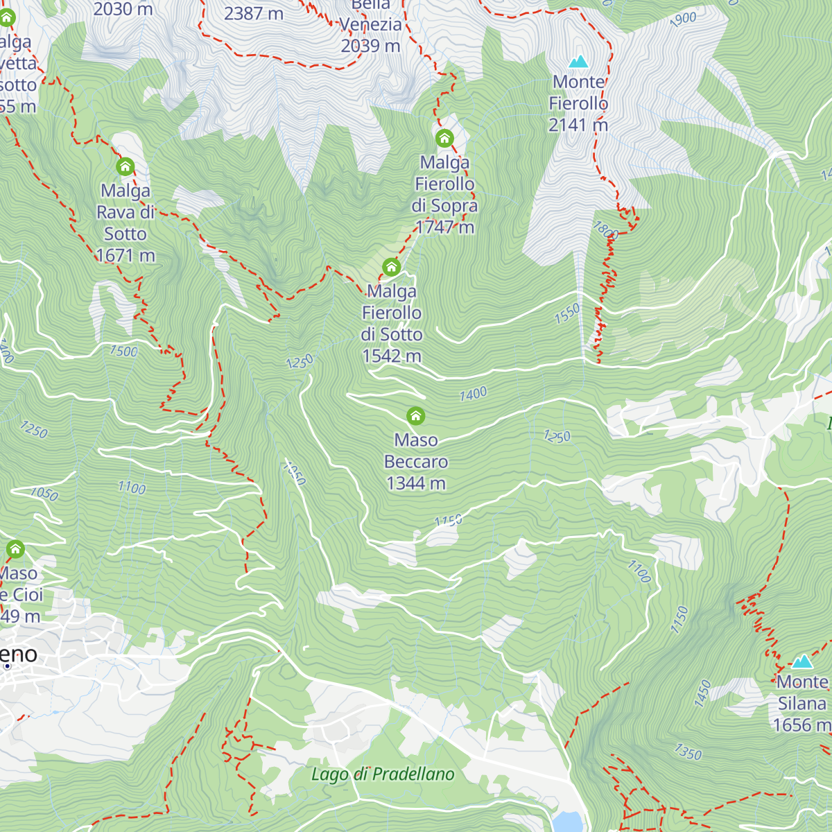 Maso Beccaro map