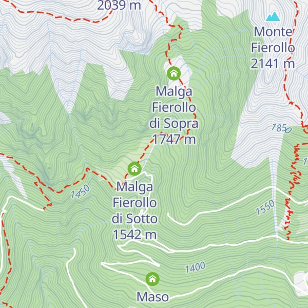 Map of Baita dei cacciatori