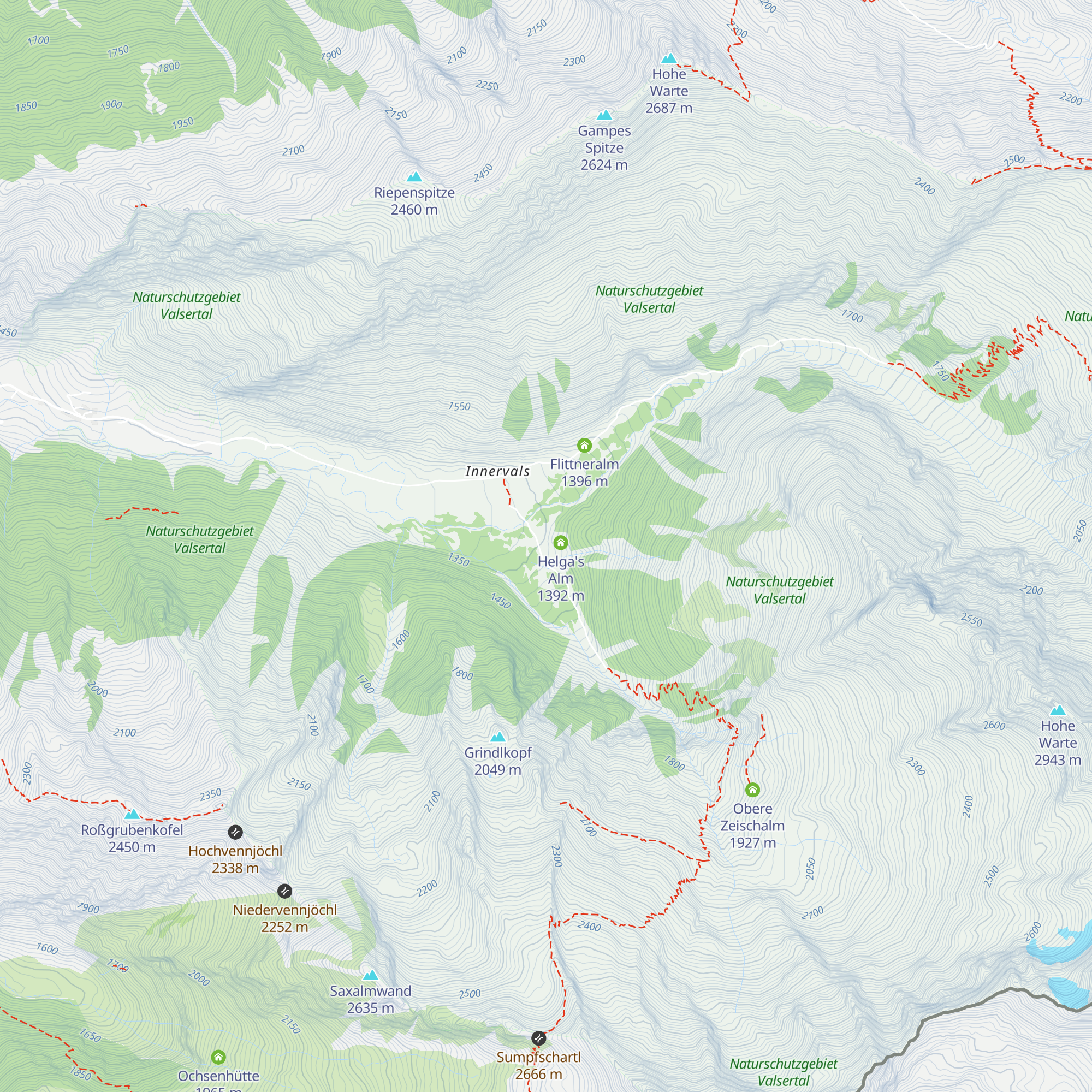 Mucheler Kaser map