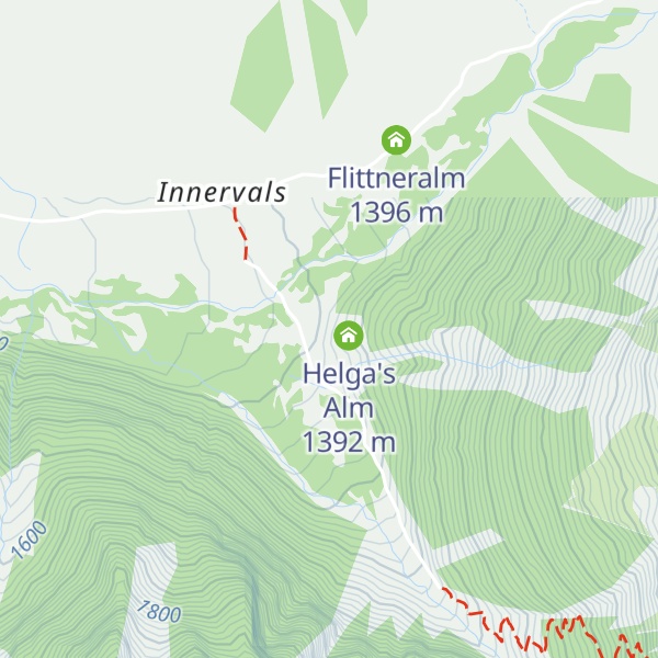 Map of Nocker Alm