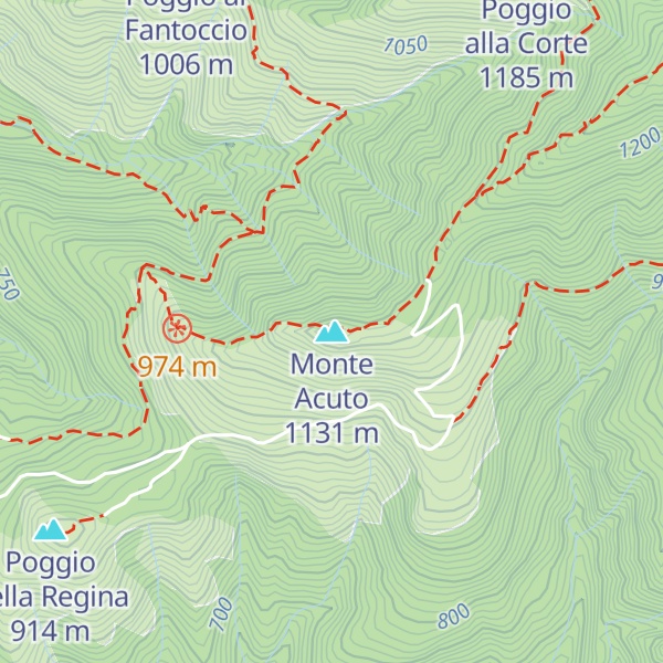 Map of Monte Acuto
