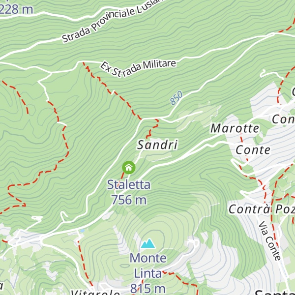 Map of Capitello
