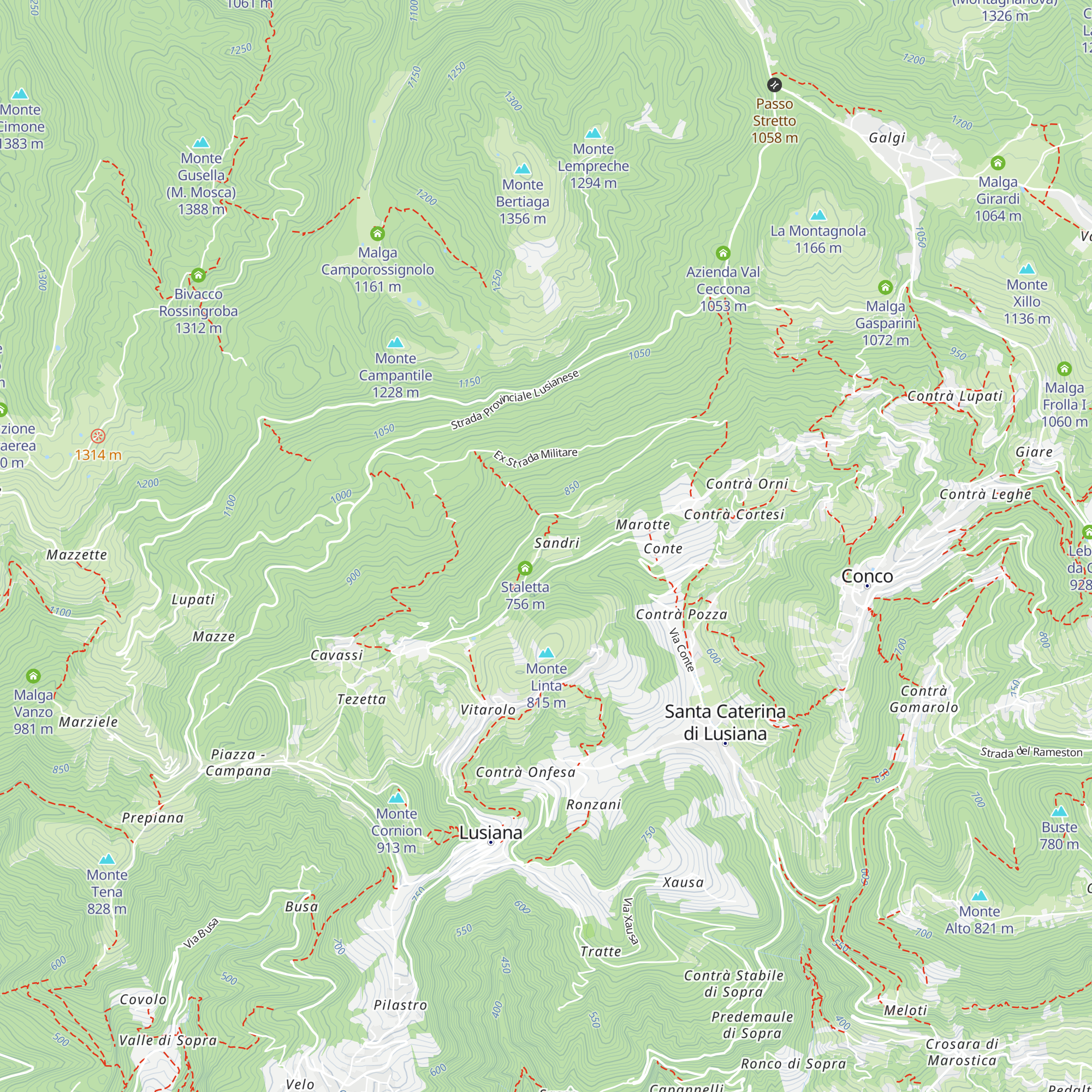 Capitello map