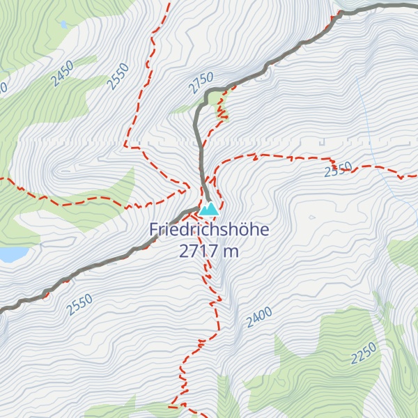Map of Friedrichshöhe