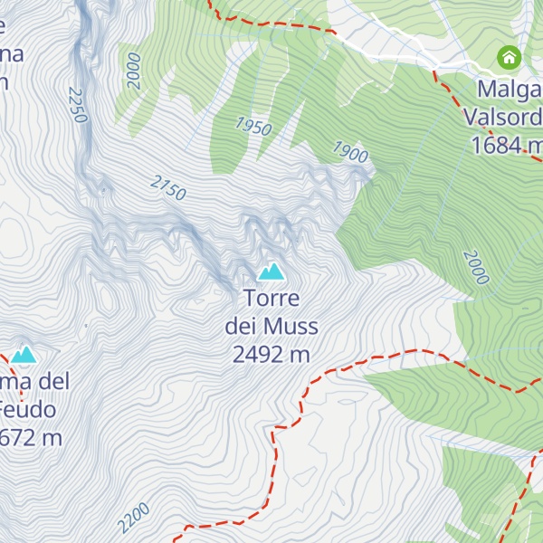 Map of Torre dei Muss