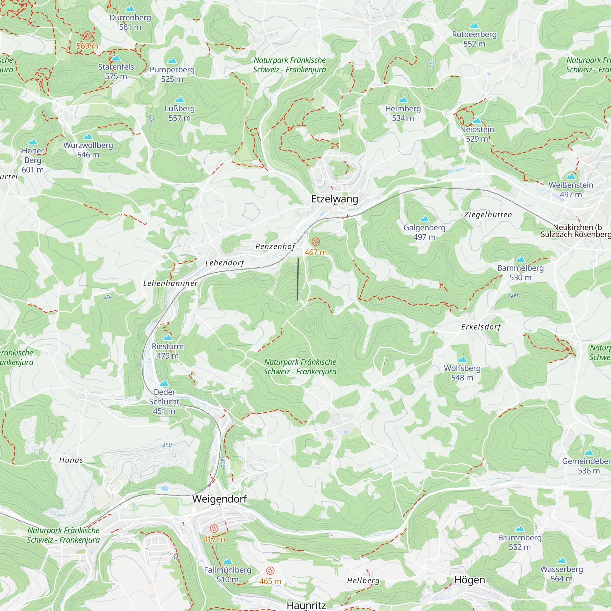 Bergwachthütte map