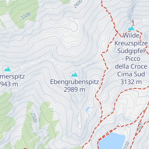 Map of Ebengrubenspitz