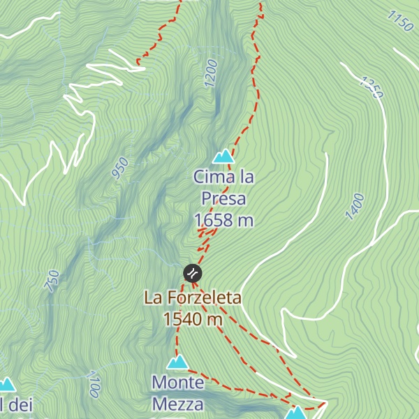 Map of Baita della Pace