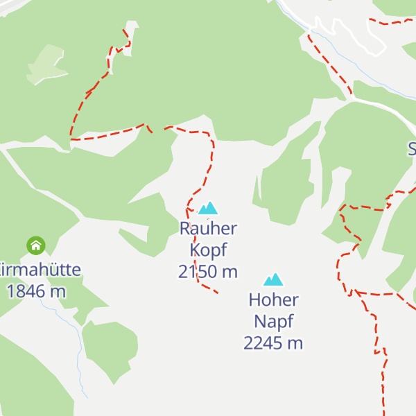 Map of Rauher Kopf