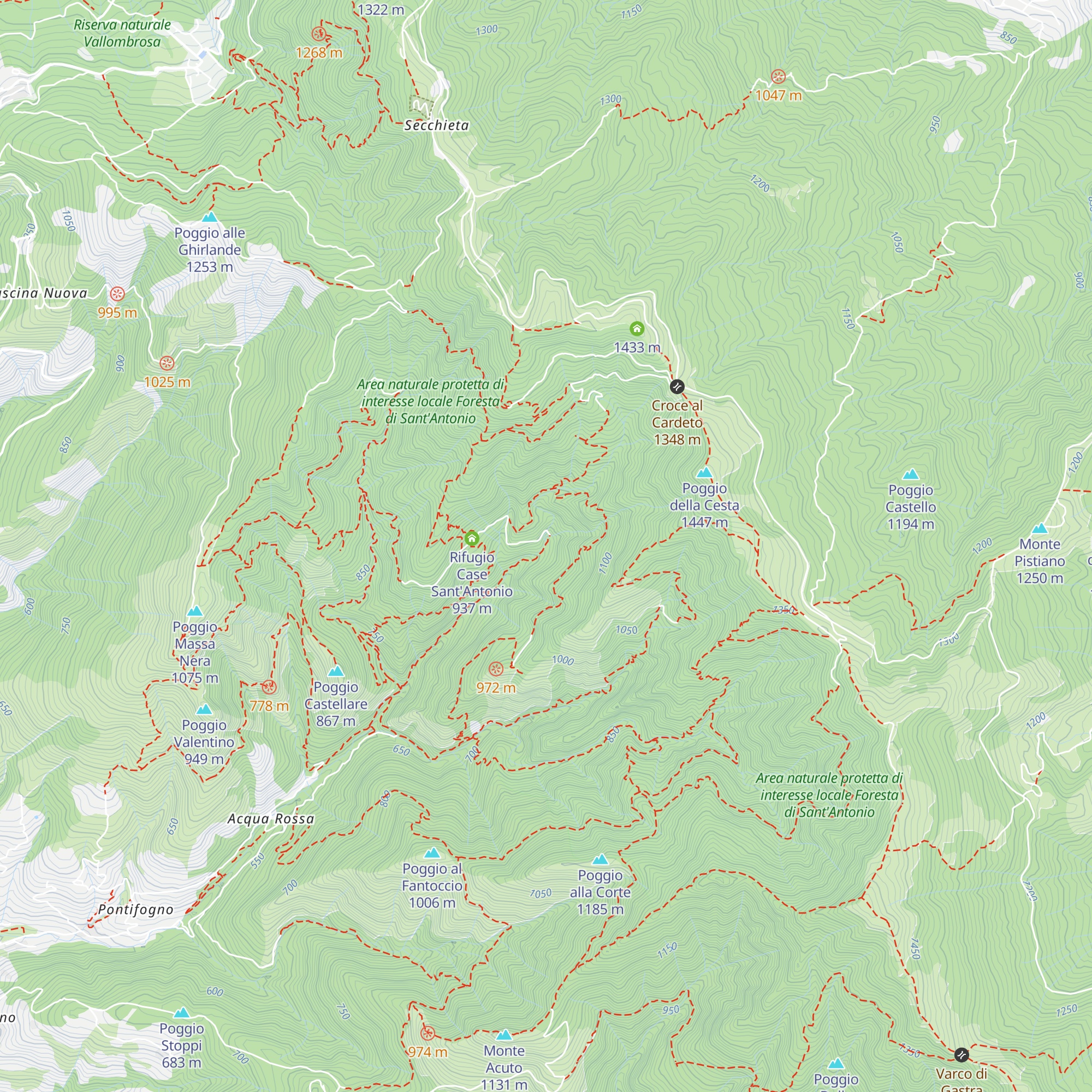 Capanna di Mandro Vecchio map