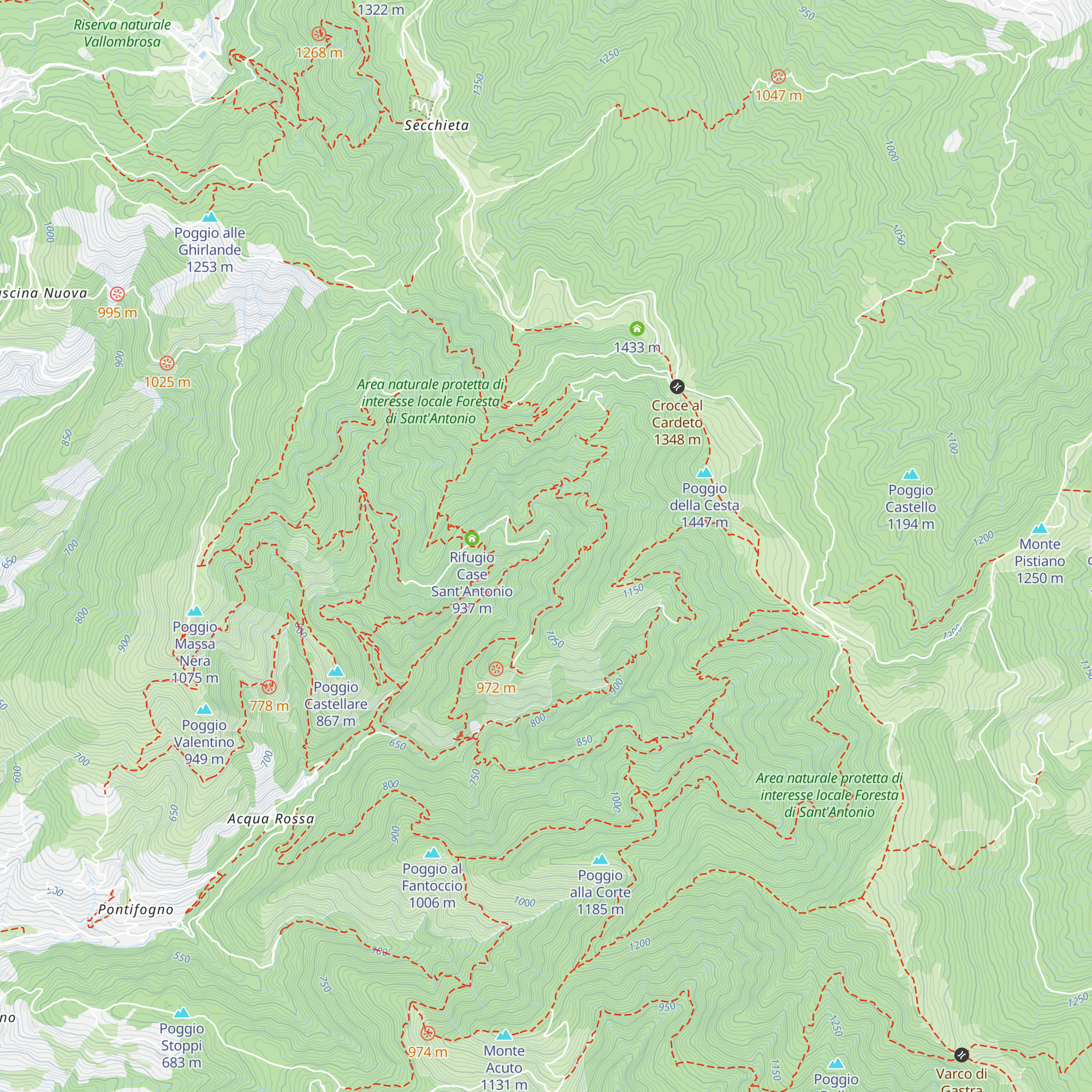 Capanna di Mandro Vecchio map